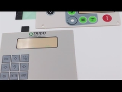 Tastiera su ordinazione della membrana del commutatore di membrana di ROHS FPC con il bottone piano
